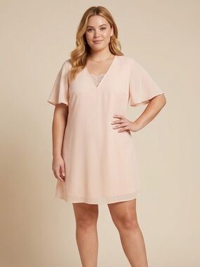 NWT BCBGeneration Blush Sheath Dress